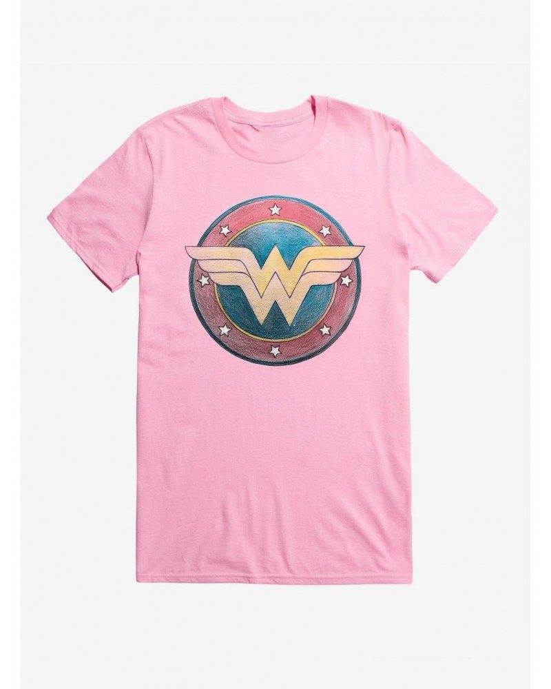 DC Comics Wonder Woman Circle Logo T-Shirt $10.28 T-Shirts