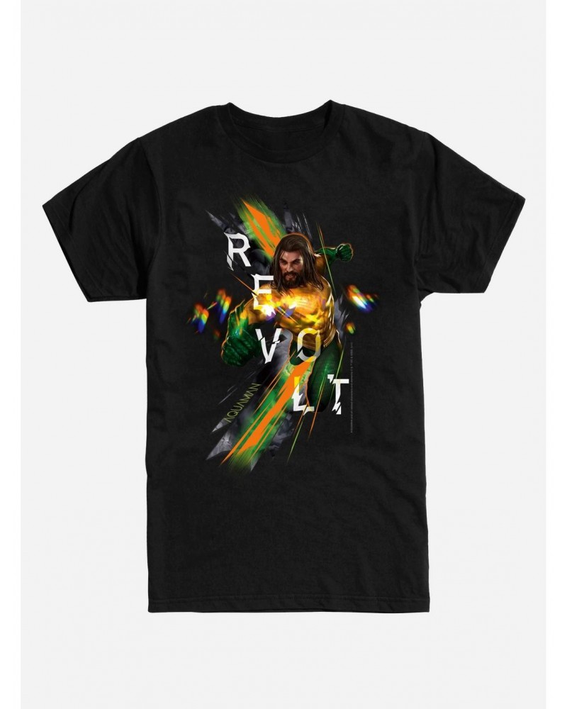 DC Comics Aquaman Revolt T-Shirt $10.99 T-Shirts