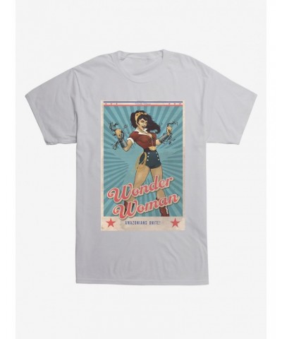 DC Comics Wonder Woman Poster T-Shirt $7.65 T-Shirts