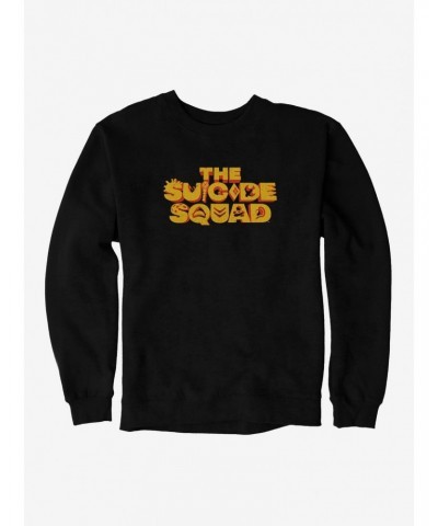 DC Comics The Suicide Squad Yellow Logo Sweatshirt $14.02 Sweatshirts