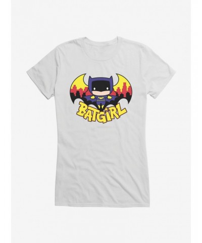 DC Comics Batman Batgirl Over Gotham Girls T-Shirt $10.96 T-Shirts