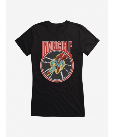 DC Comics Superman Invincible Girls T-Shirt $11.21 T-Shirts