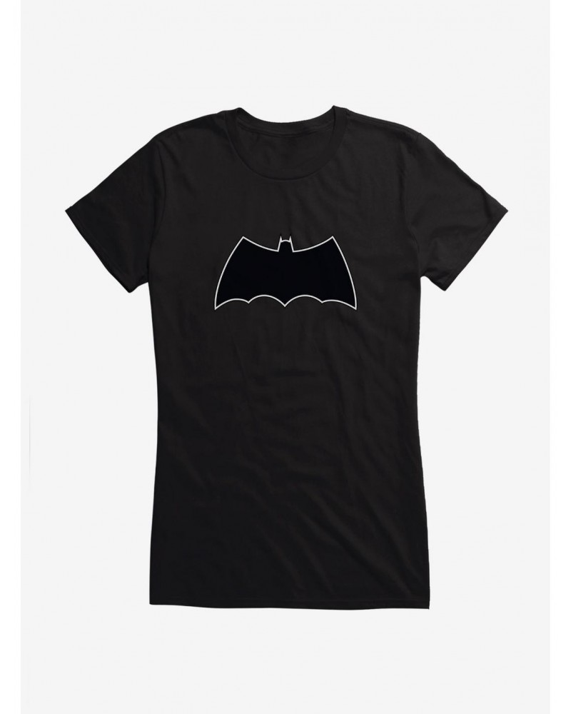 DC Comics Batman Bat Logo Girls T-Shirt $8.22 T-Shirts