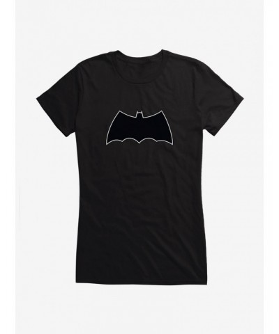 DC Comics Batman Bat Logo Girls T-Shirt $8.22 T-Shirts