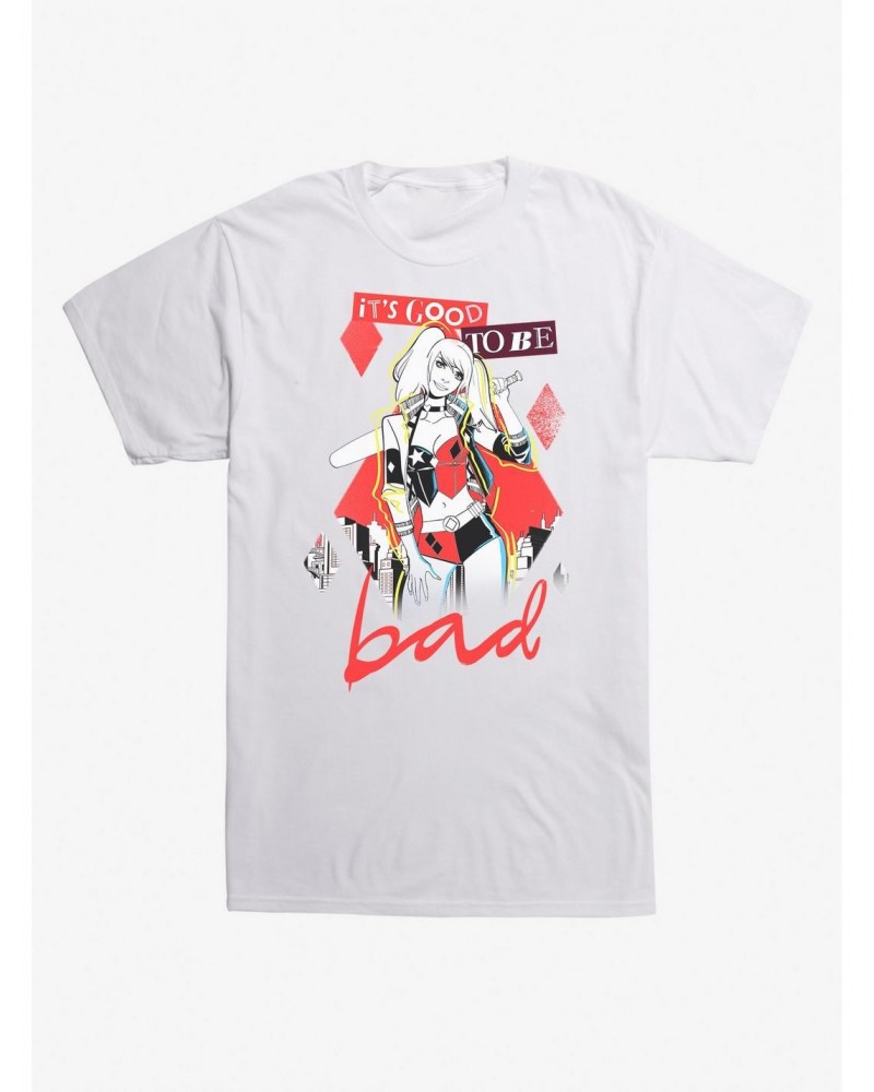 DC Comics Harley Quinn Good To Be Bad T-Shirt $7.89 T-Shirts