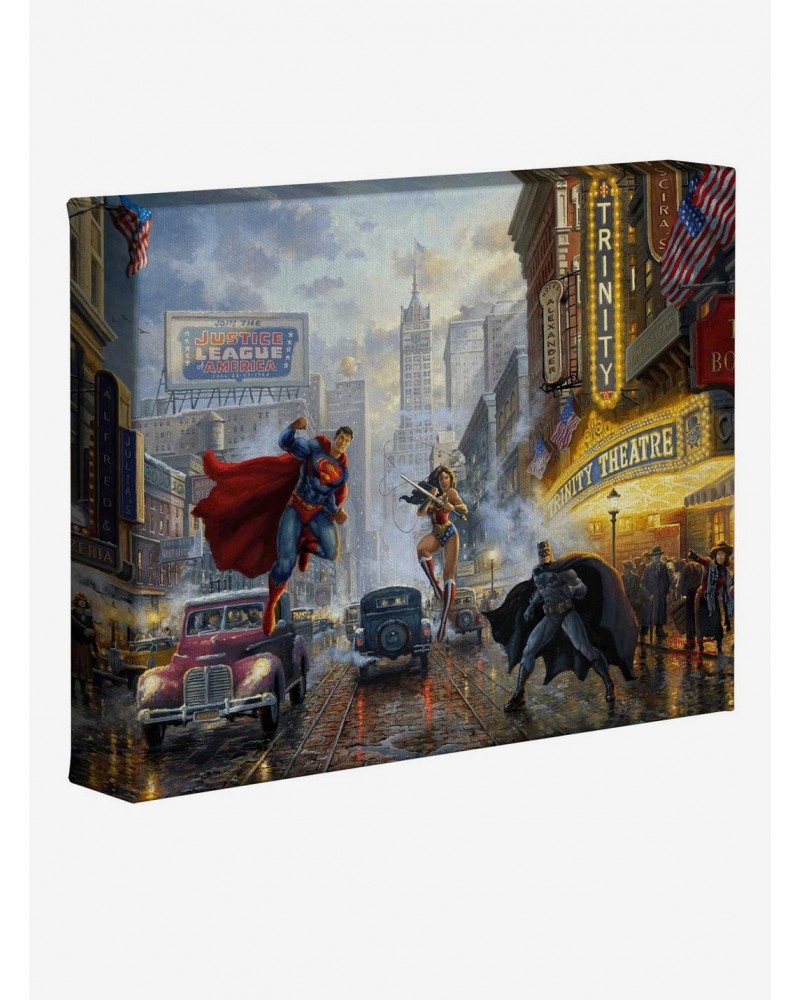 DC Comics Batman, Superman, Wonder Woman Trinity 8" x 10" Gallery Wrapped Canvas $19.77 Merchandises