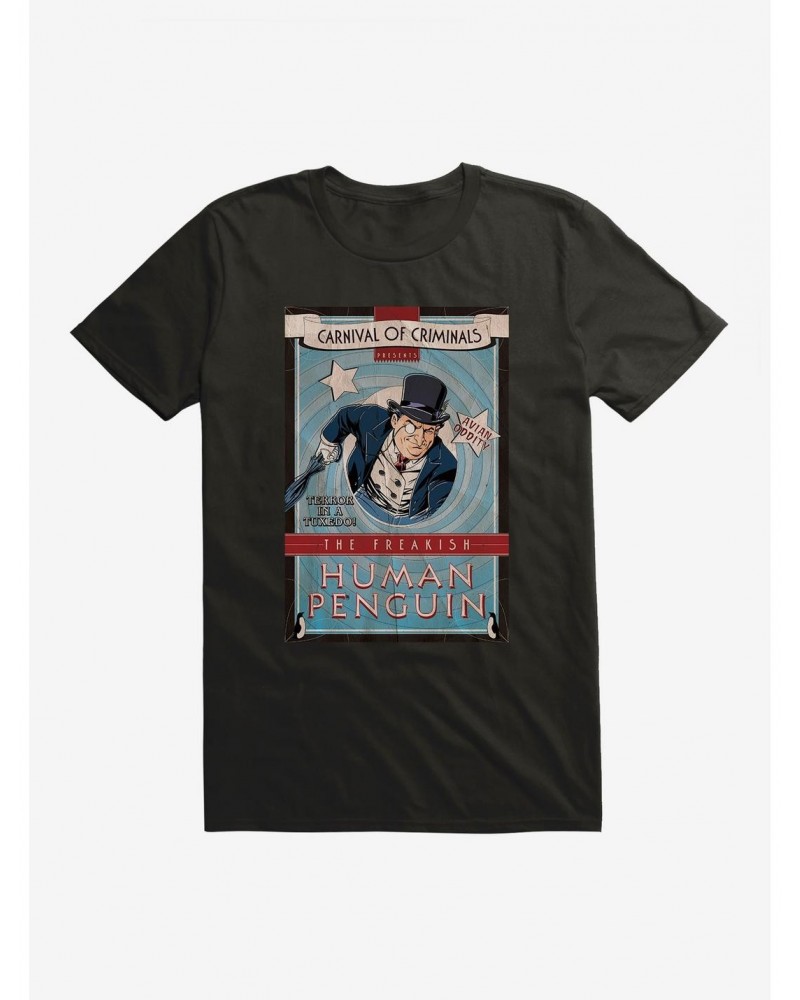 Batman The Penguin Carnival Poster T-Shirt $9.56 T-Shirts