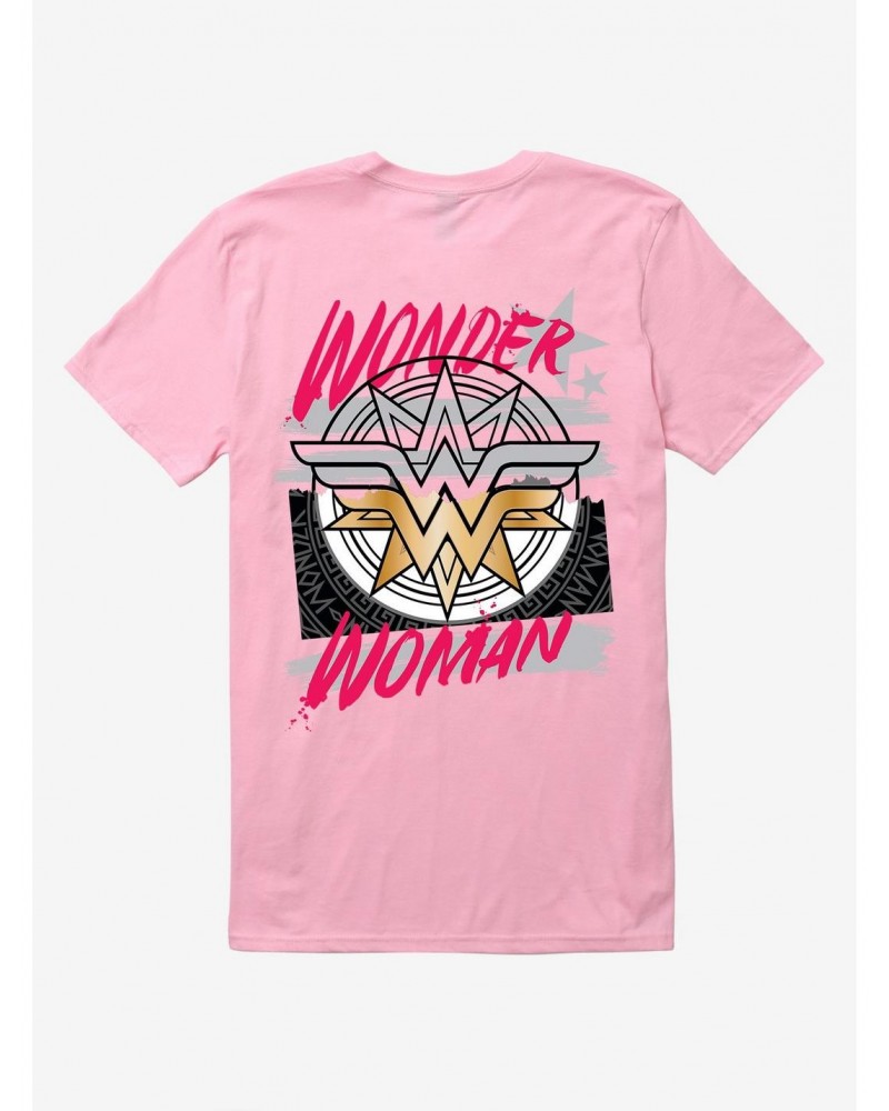 DC Comics Wonder Woman Gold Logo T-Shirt $7.41 T-Shirts