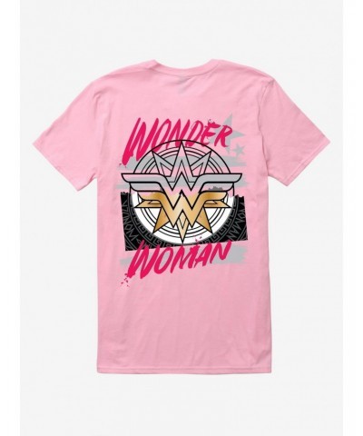 DC Comics Wonder Woman Gold Logo T-Shirt $7.41 T-Shirts