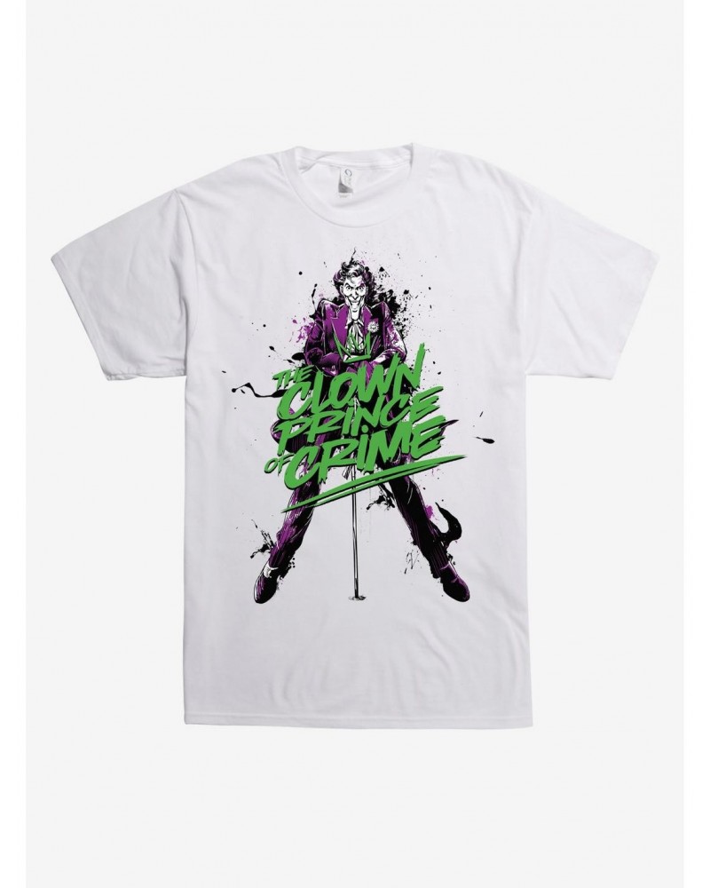 DC Comics Batman The Joker Clown Prince Of Crime T-Shirt $11.23 T-Shirts