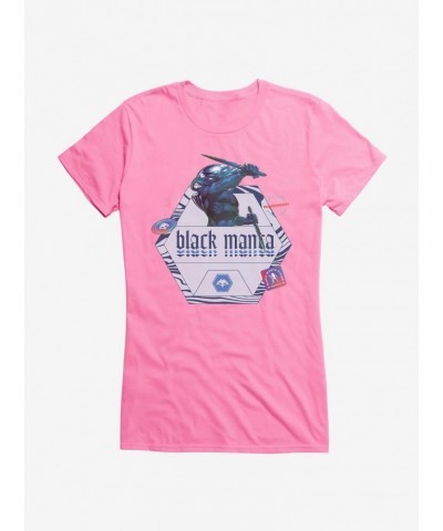 DC Comics Aquaman Classic Black Manta Diving Division Girls T-Shirt $10.71 T-Shirts