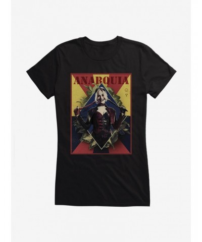 DC The Suicide Squad Harley Quinn Anarquia Girls T-Shirt $7.47 T-Shirts
