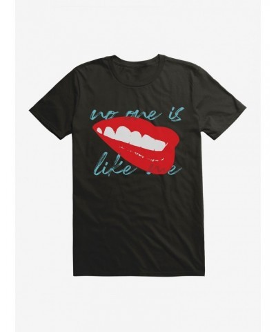 DC Comics Birds Of Prey Harley Quinn No One Is Like Me Red Lips Black T-Shirt $9.08 T-Shirts