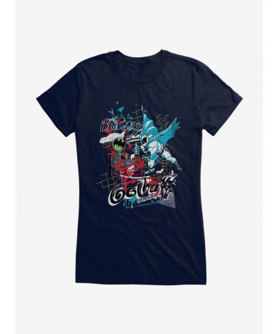 DC Comics Batman Gotham Collage Girl's T-Shirt $7.97 T-Shirts