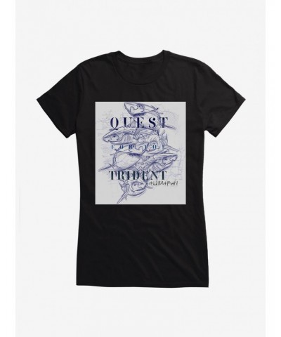 DC Comics Aquaman Quest For The Trident Girls T-Shirt $8.47 T-Shirts