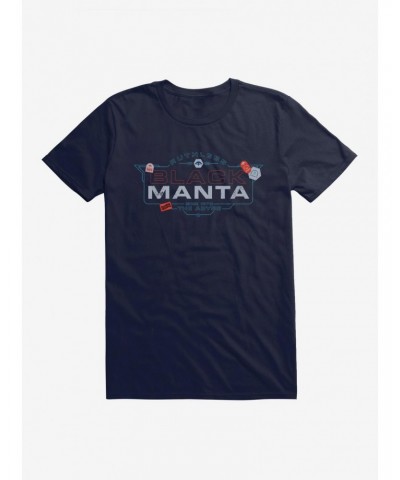 DC Comics Aquaman Classic Ruthless Black Manta T-Shirt $11.23 T-Shirts