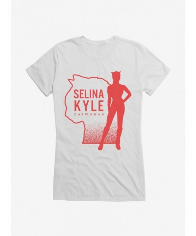 DC Comics Batman Selina Silhouette Girls T-Shirt $11.70 T-Shirts