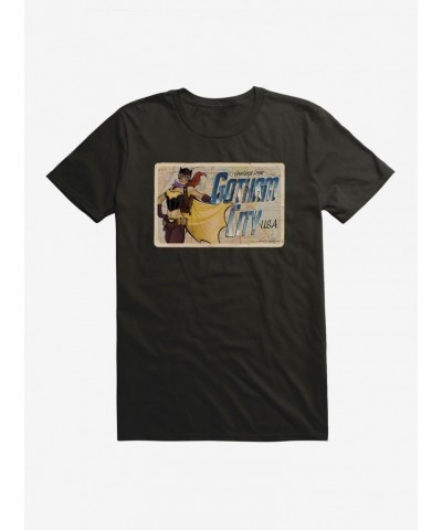 DC Comics Bombshells Batgirl Gotham City Postcard T-Shirt $8.60 T-Shirts