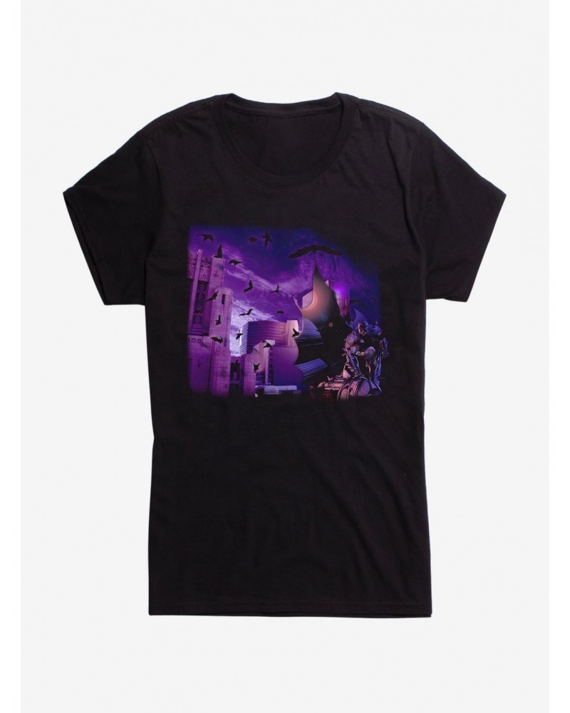 DC Comics Batman City Rooftop Girls T-Shirt $10.71 T-Shirts