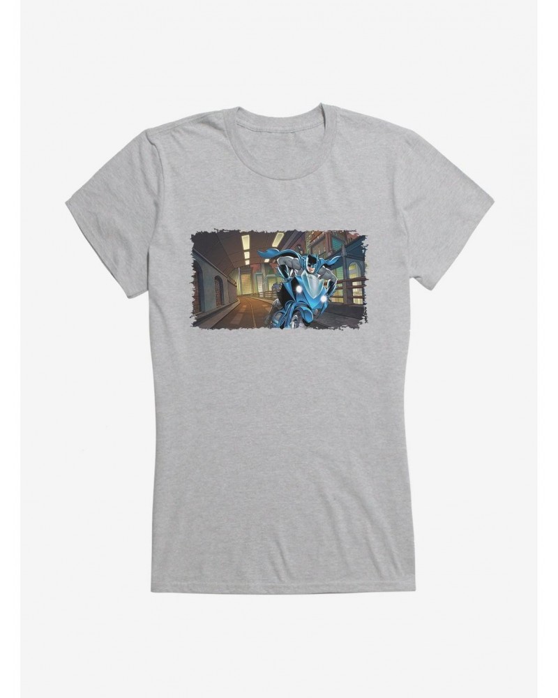 DC Comics Batman Motorcycle Girl's T-Shirt $11.95 T-Shirts